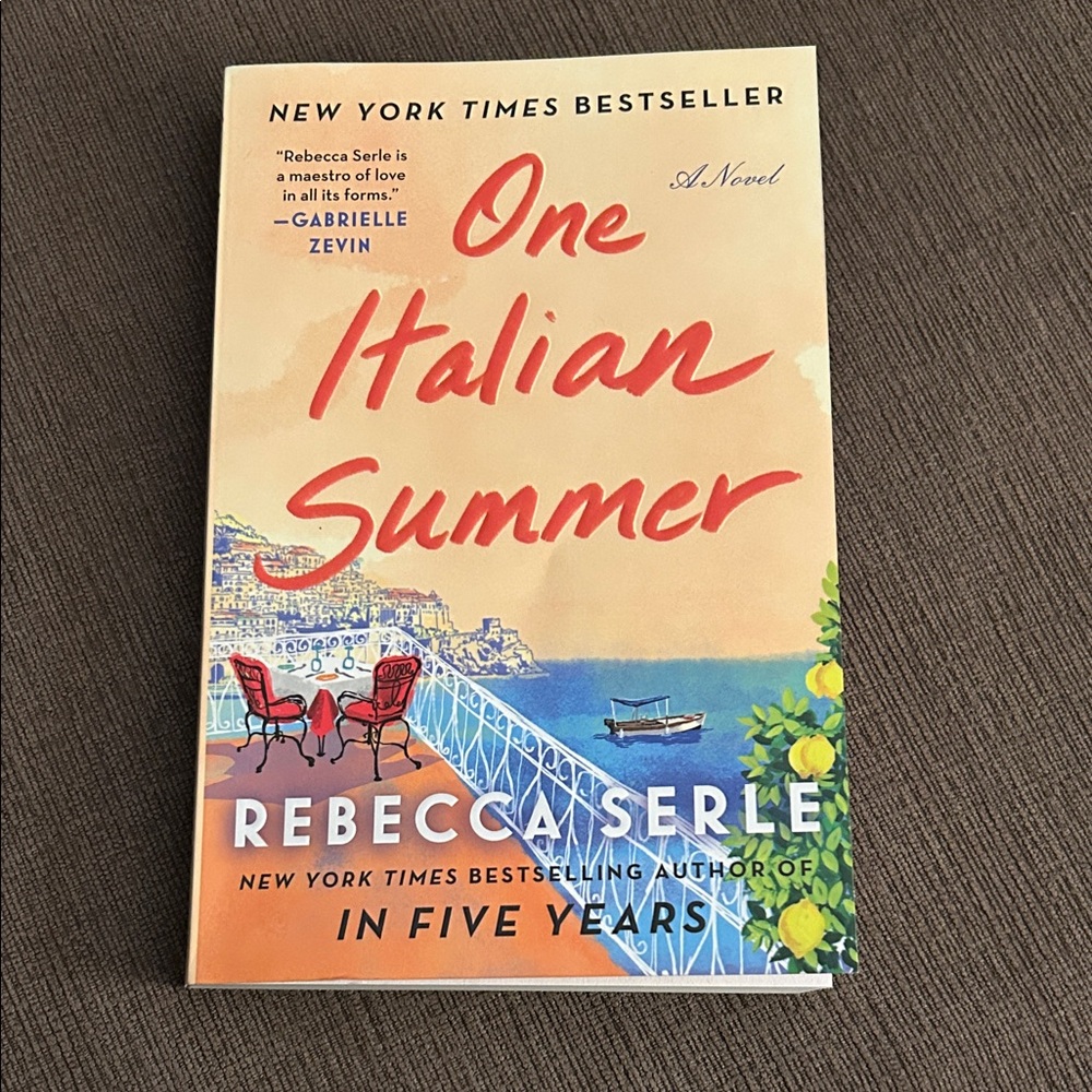 One Italian Summer Book by Rebecca Serle